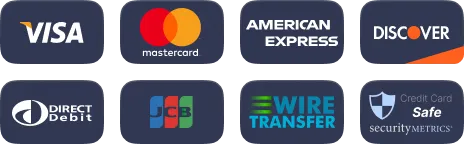 Accepted payment methods